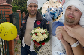 Adrian Szymaniak operacja glejaka