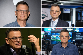 Dziennikarz TVN24 Andrzej Morozowski