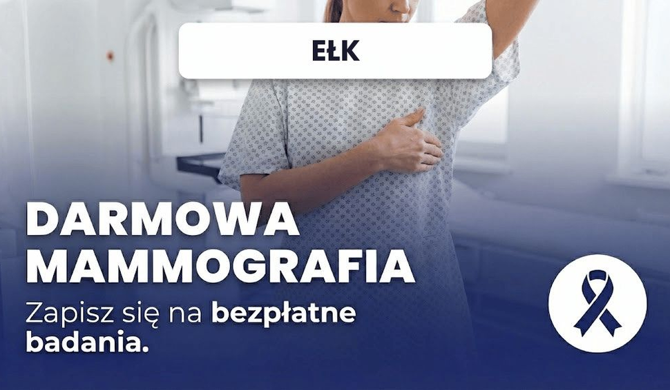 Darmowa mammografia w Ełku – gdzie i jak skorzystać z bezpłatnego badania