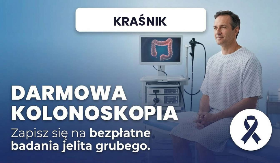 Darmowa kolonoskopia w Kraśniku – gdzie i jak wykonać badanie bezpłatnie